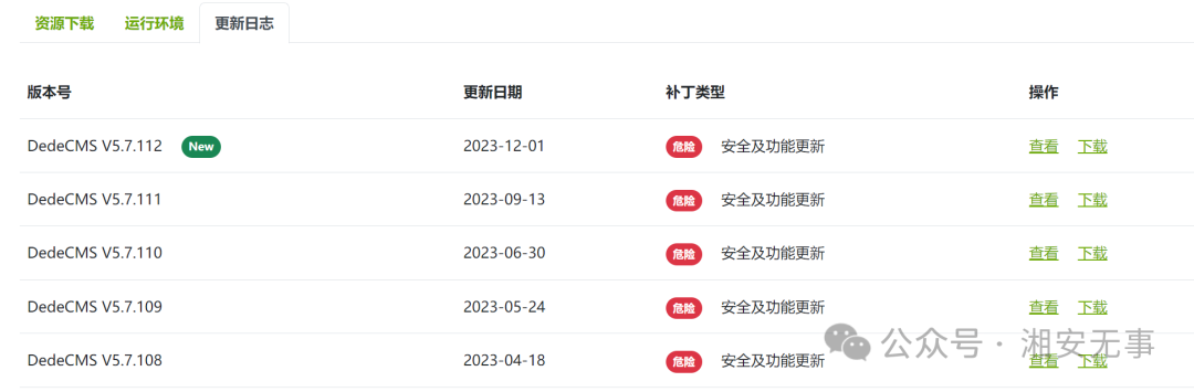 dedecms之汗流浃背的审计1day -2