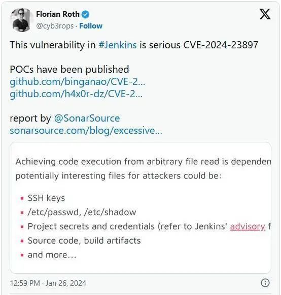 Jenkins RCE 漏洞目前已公布 -3