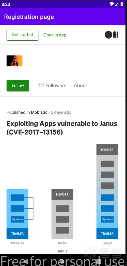 利用Android WebView漏洞 -8
