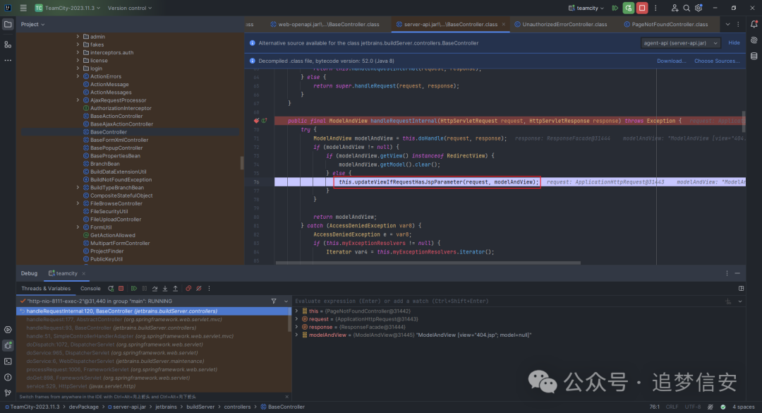 JetBrains TeamCity权限绕过（CVE-2024-27198）分析与利用 -9