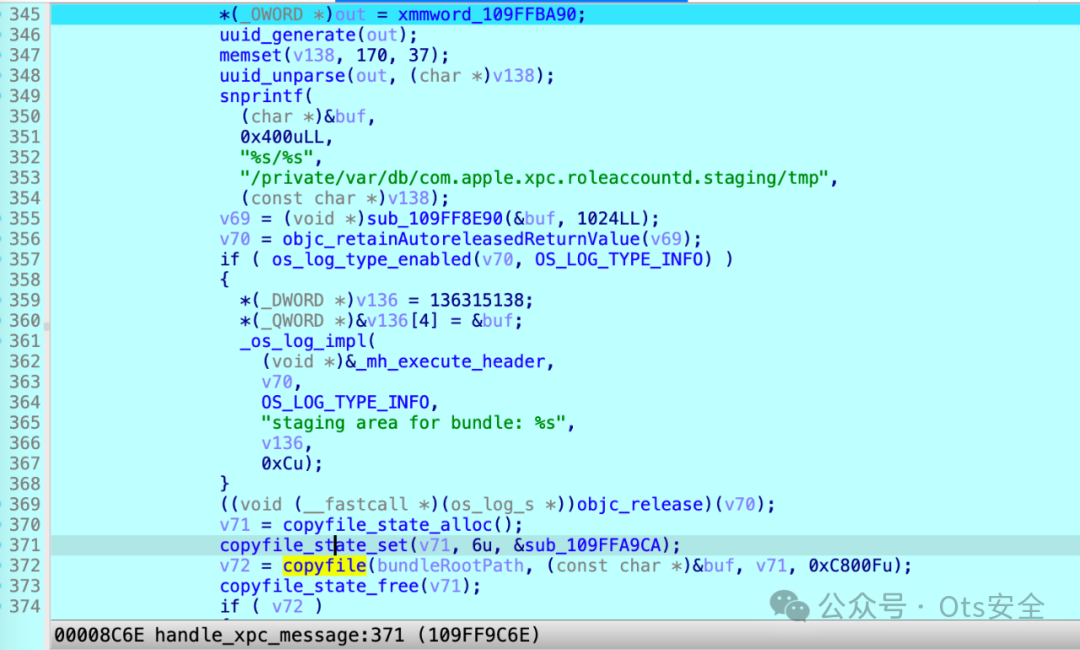 CVE-2023-42942：xpcroleaccountd Root 权限升级 -3