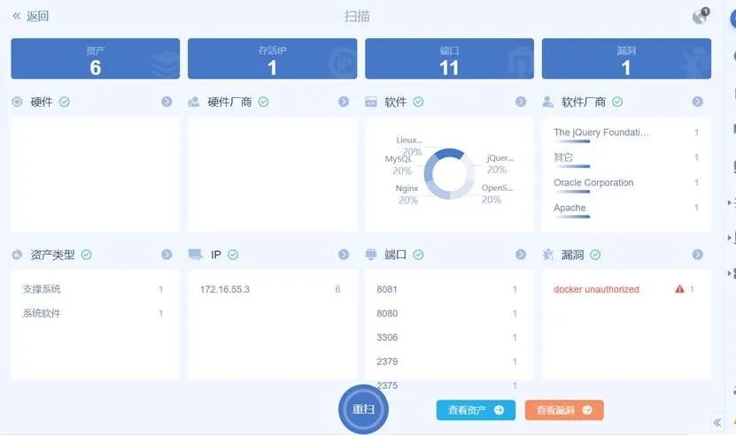 某校大数据管理后台Docker API未授权漏洞 -2