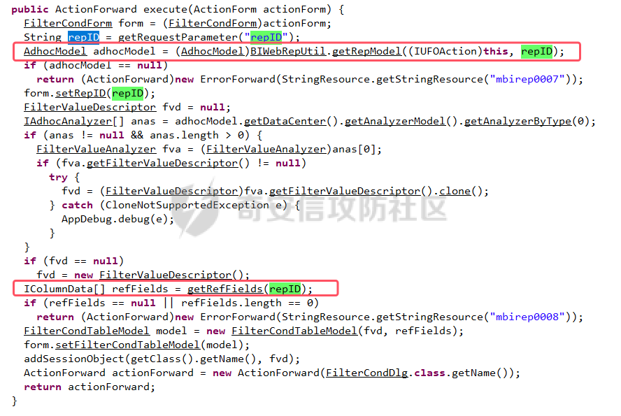 用友OA系统U8Cloud FilterCondAction SQL注入漏洞分析