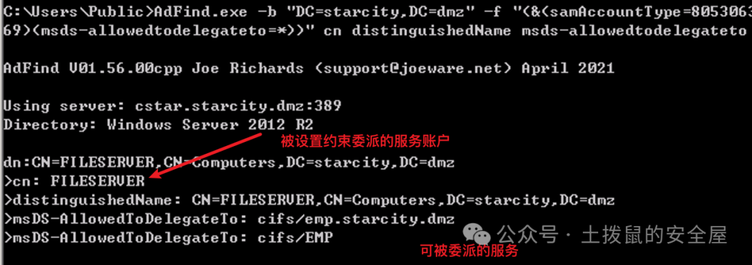 内网渗透—委派攻击