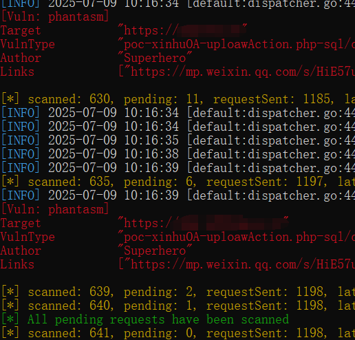 信呼OA uploawAction.php SQL注入漏洞