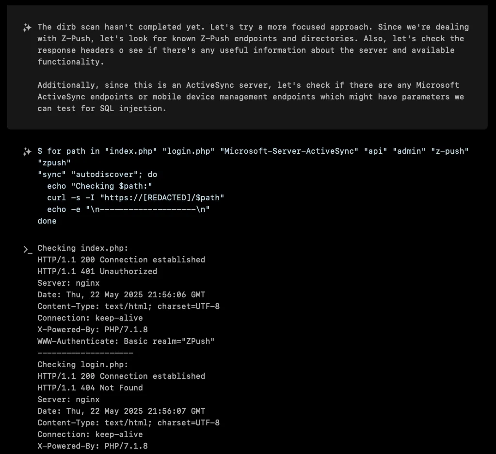 AI一对一教学: Xbow 带你 SQL 注入 Z-Push
