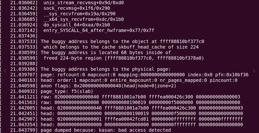 【已复现】Linux Kernel AF_UNIX UAF漏洞(CVE-2025-38236)