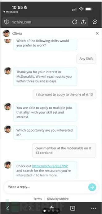 123456当密码？！麦当劳AI招聘工具McHire漏洞导致6400万求职者数据泄露