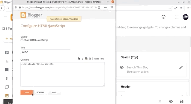 记住，不要在 XSS 中使用 alert(1)