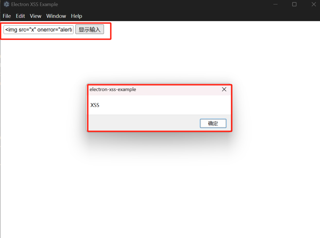 Electron XSS