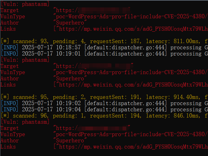 WordPress Ads-pro 本地文件包含漏洞 (CVE-2025-4380)
