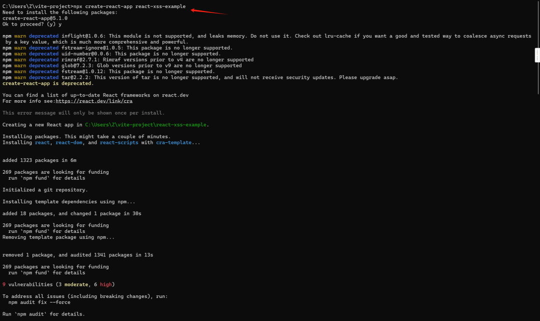 React XSS