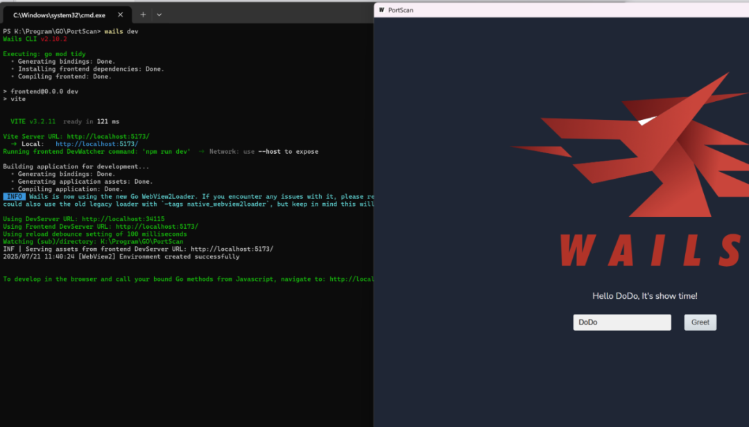 Golang 也能写出丝滑 GUI？试试 Wails 框架开发GUI EXP工具！