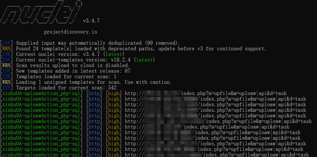 信呼OA uploawAction.php SQL注入漏洞