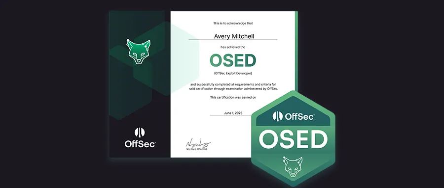 OSED = Windows 漏洞利用 + 逆向工程