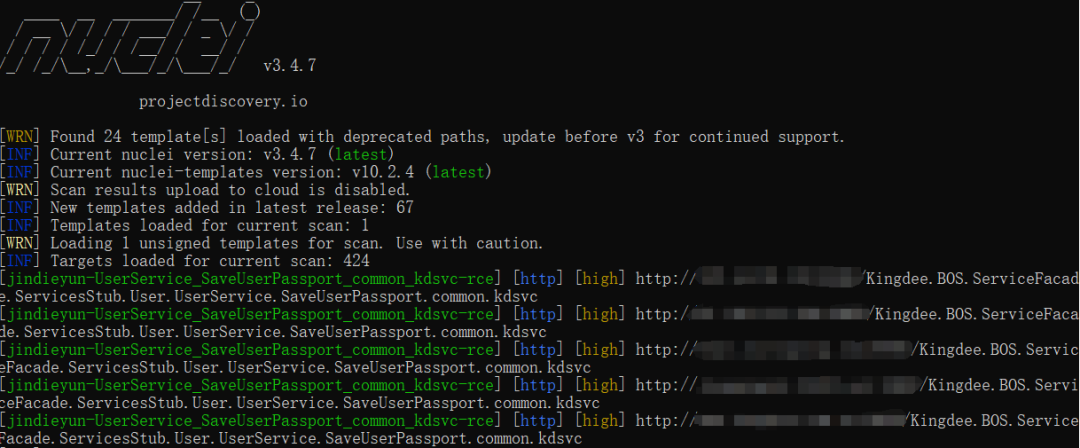 金蝶云星空 UserService.SaveUserPassport.common.kdsvc 远程代码执行漏洞