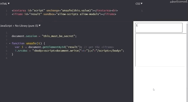 记住，不要在 XSS 中使用 alert(1)