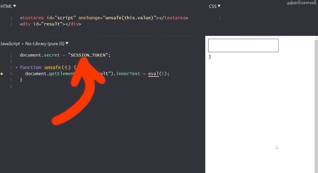 记住，不要在 XSS 中使用 alert(1)