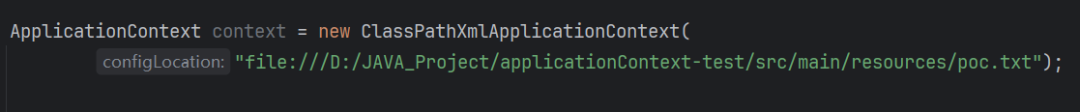 【JAVA安全笔记】ClassPathXmlApplicationContext利用链 有参构造对象RCE打法