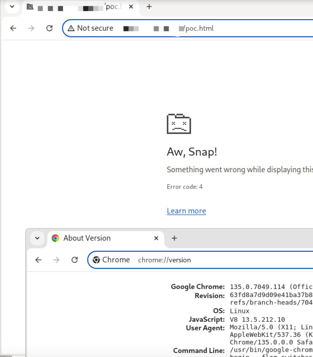 【复现】Google Chrome浏览器在野利用漏洞（CVE-2025-6554）