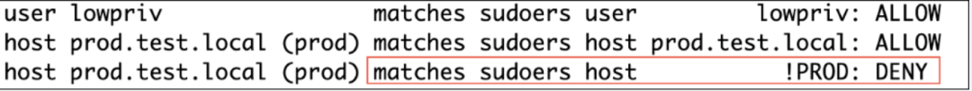 漏洞通告：Sudo Host 选项本地权限提升漏洞（Elevation of Privilege）